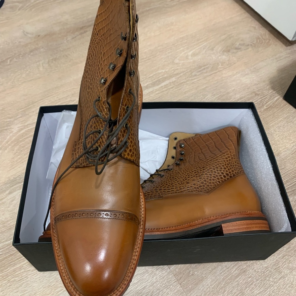 Taft Irwin Boots In Cognac Size 13US